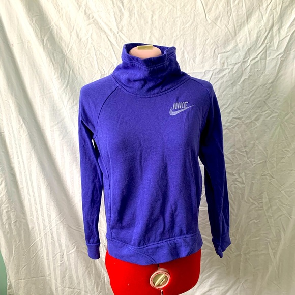 NIKE Cowl Neck Sweatershirt - Picture 1 of 5